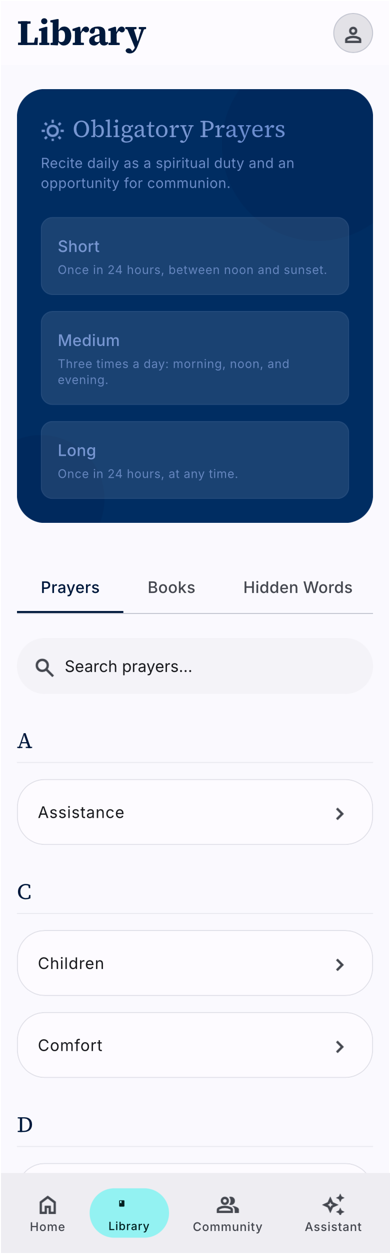 03. Sacred Texts & Prayers Library